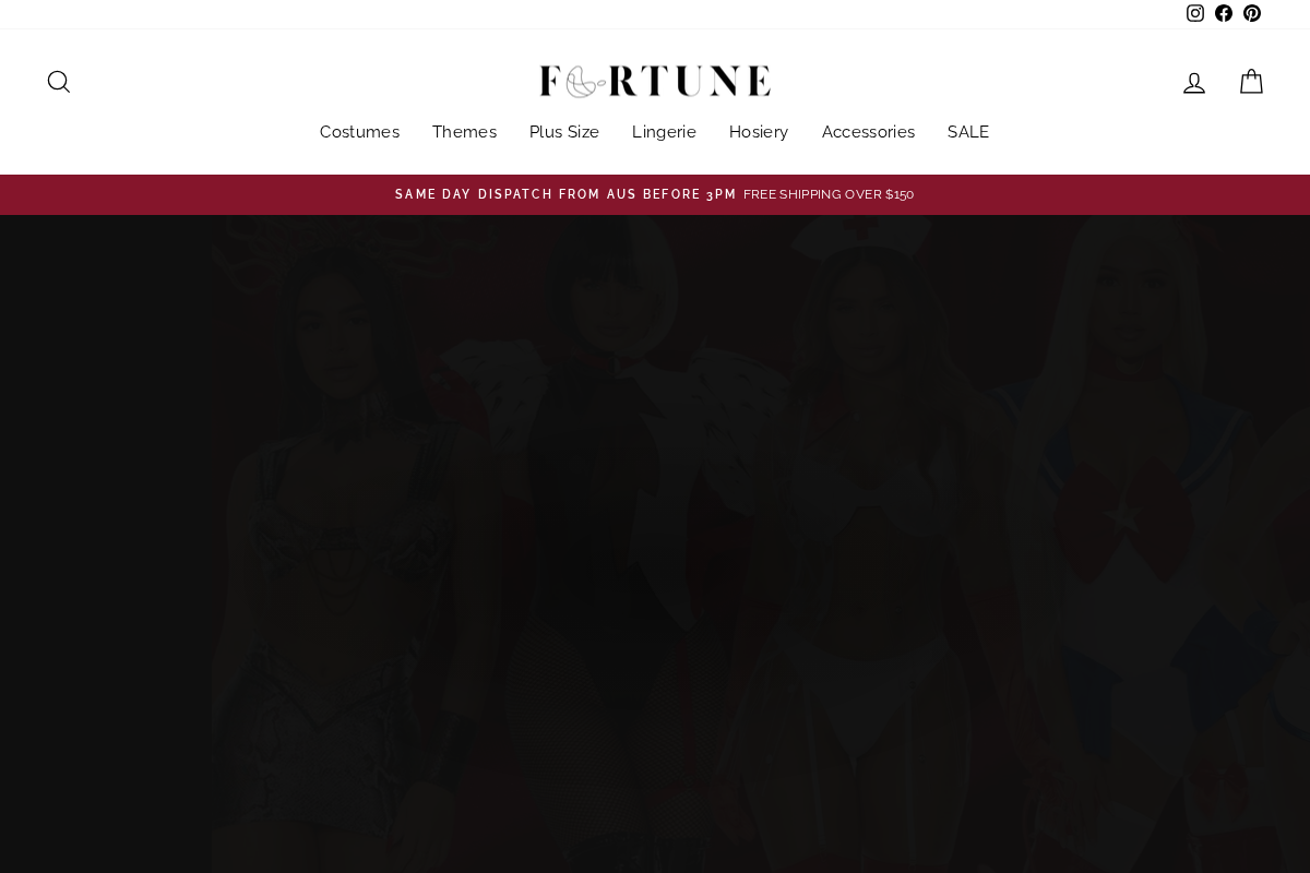 shopfortune.com.au homepage screenshot