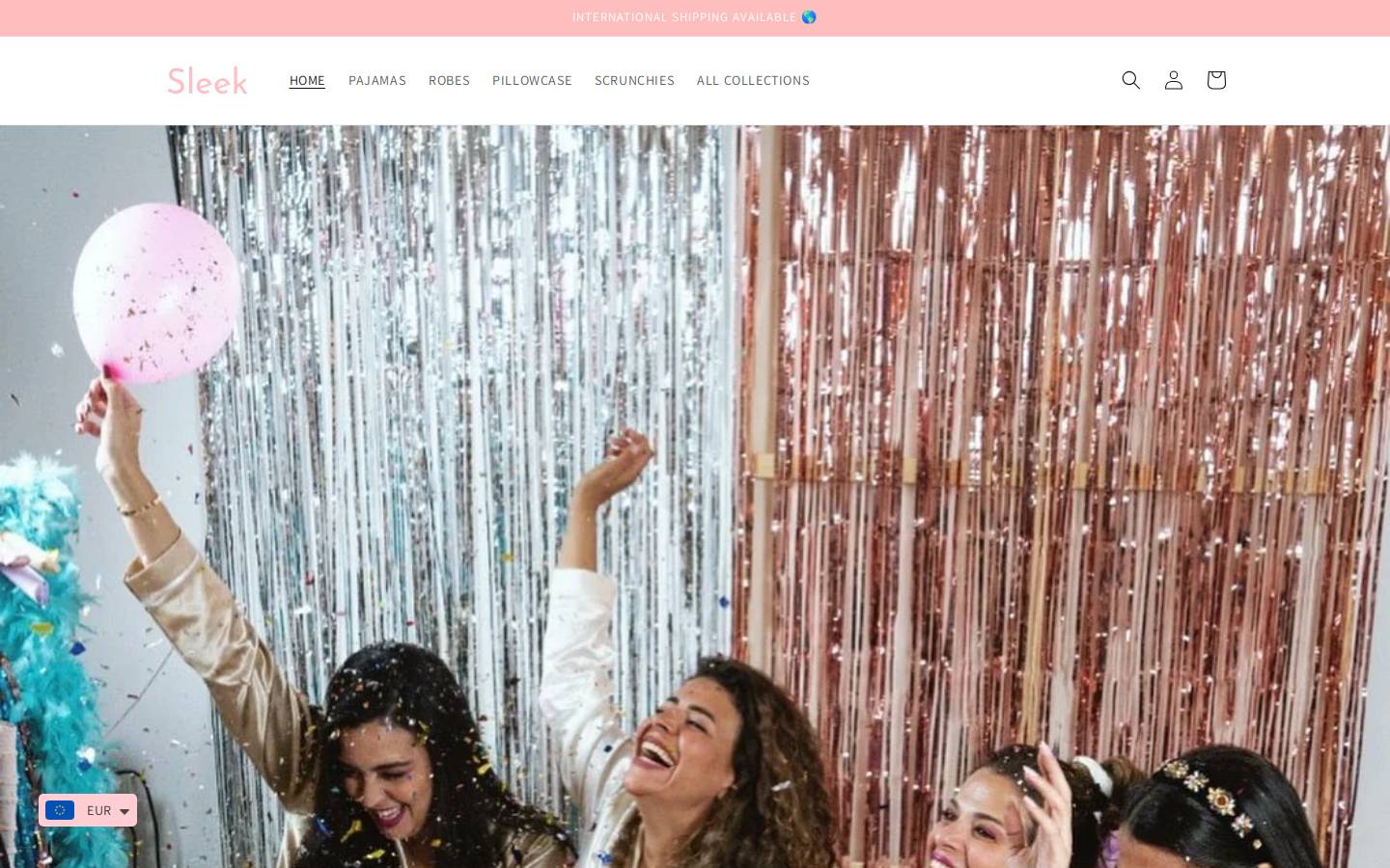 shopfromsleek.com homepage screenshot