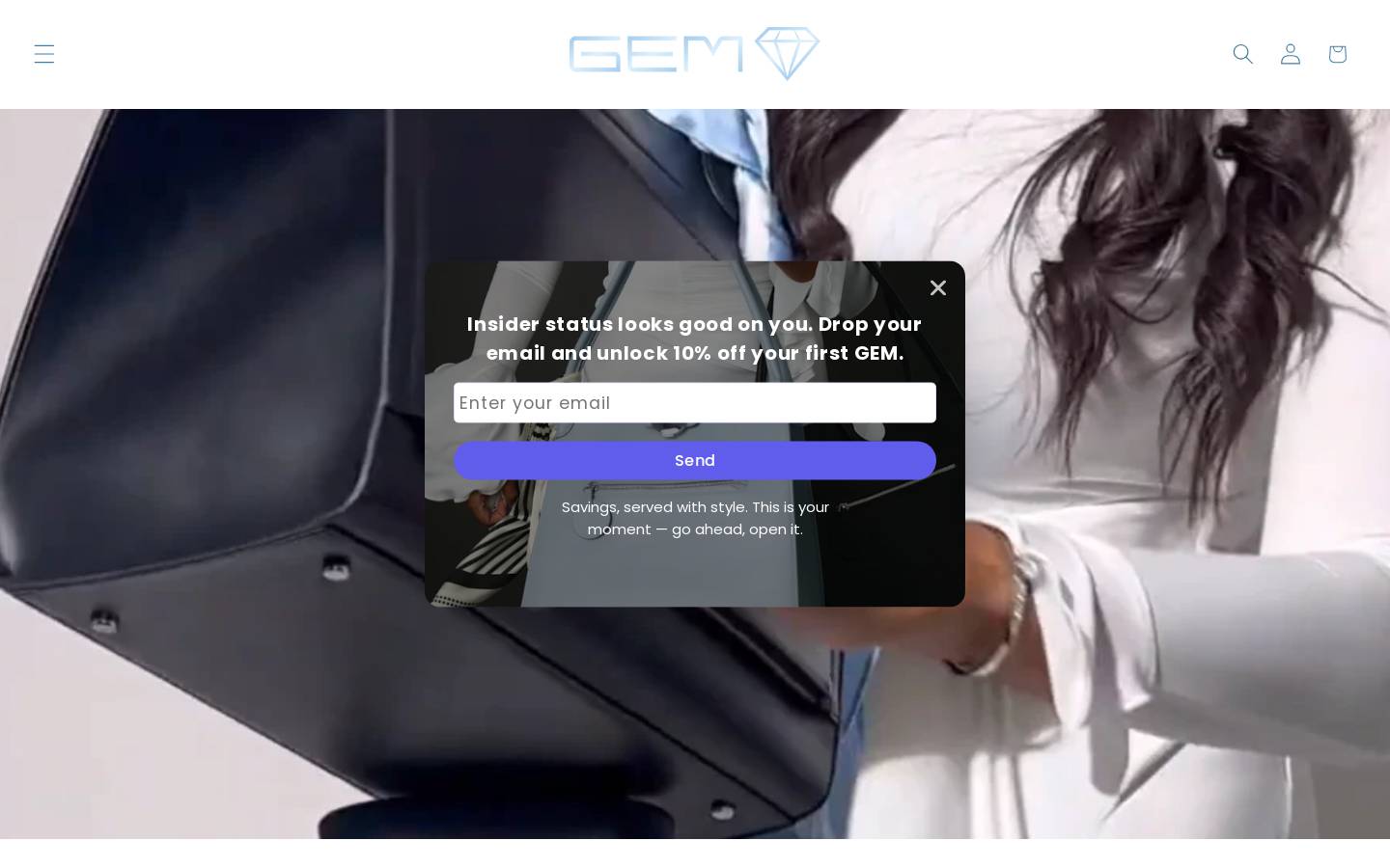 shopgem.co homepage screenshot