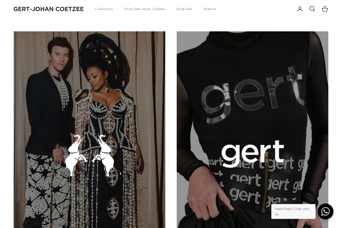 Gert-Johan Coetzee homepage screenshot