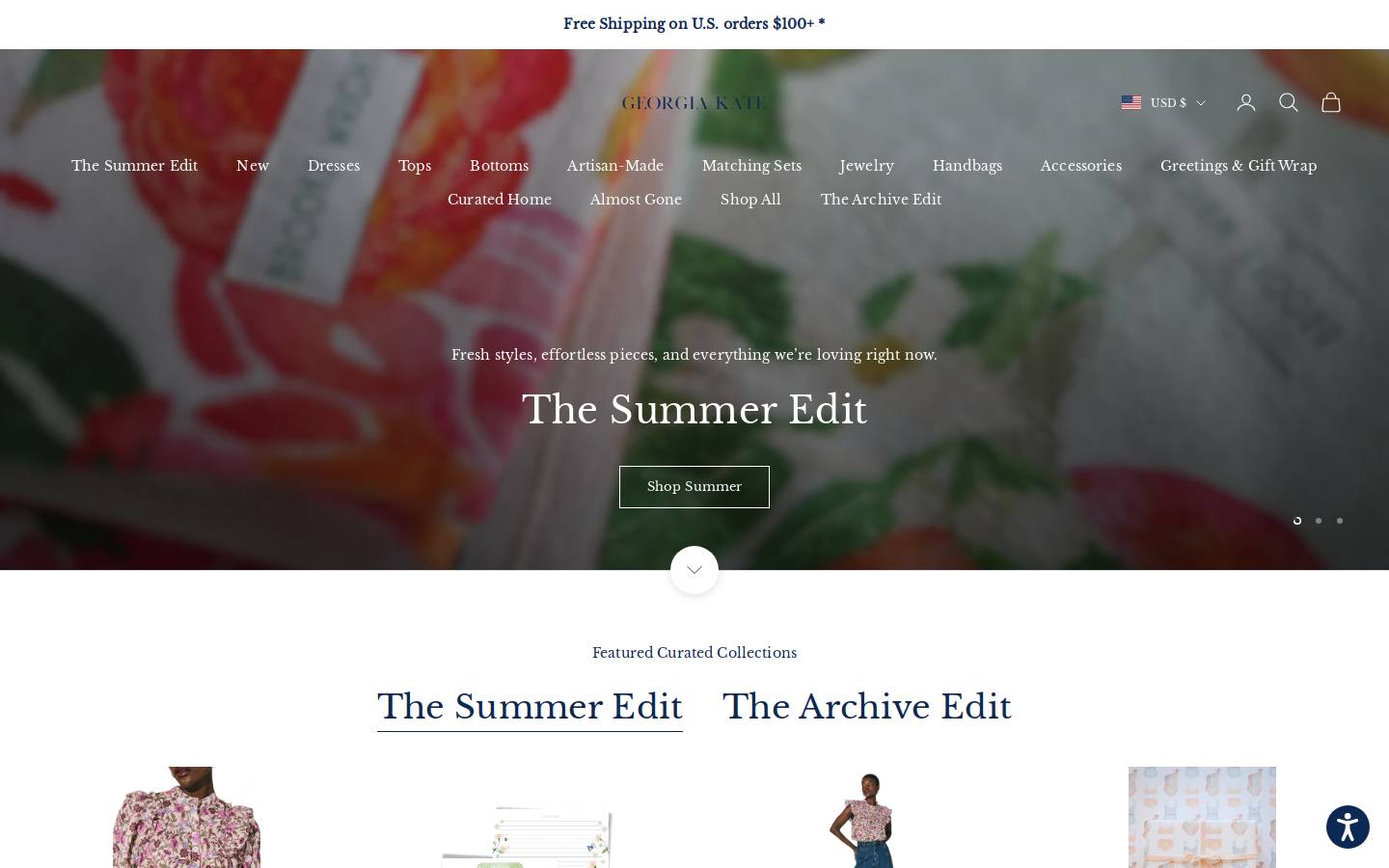 shopgkb.com homepage screenshot