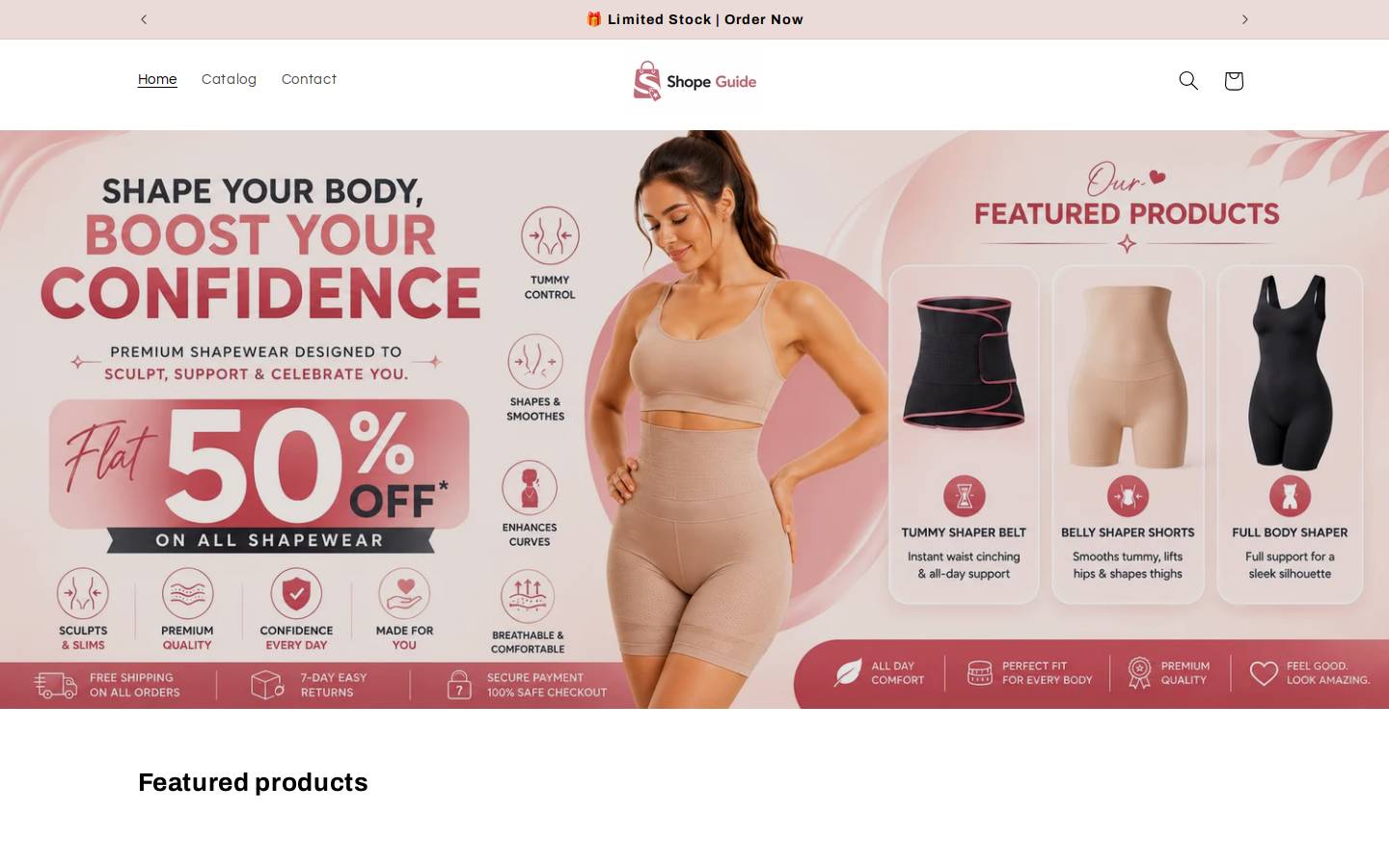 shopguide.store homepage screenshot
