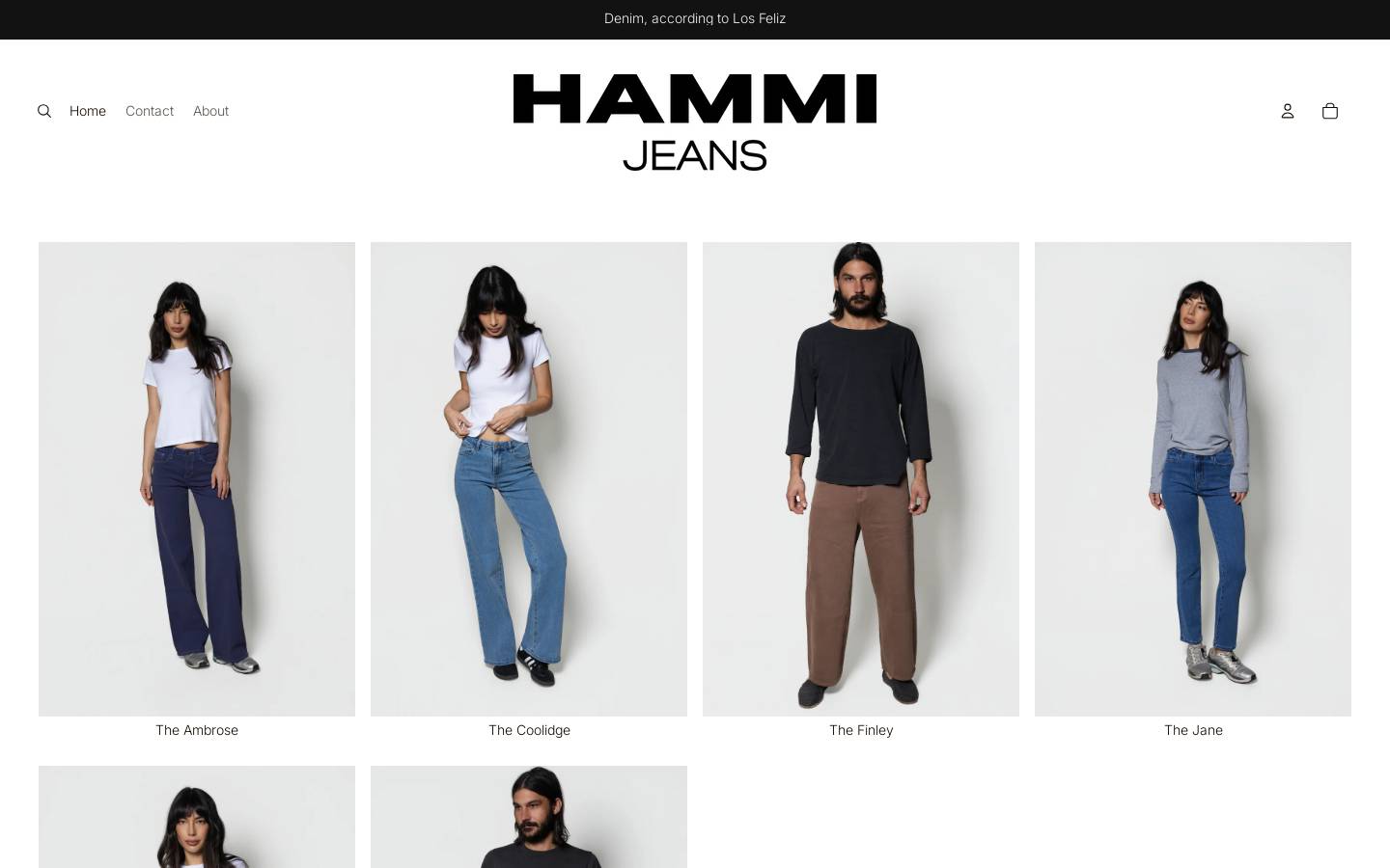 shophammi.com homepage screenshot