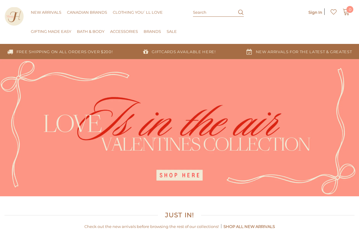 Shop Harrow homepage screenshot