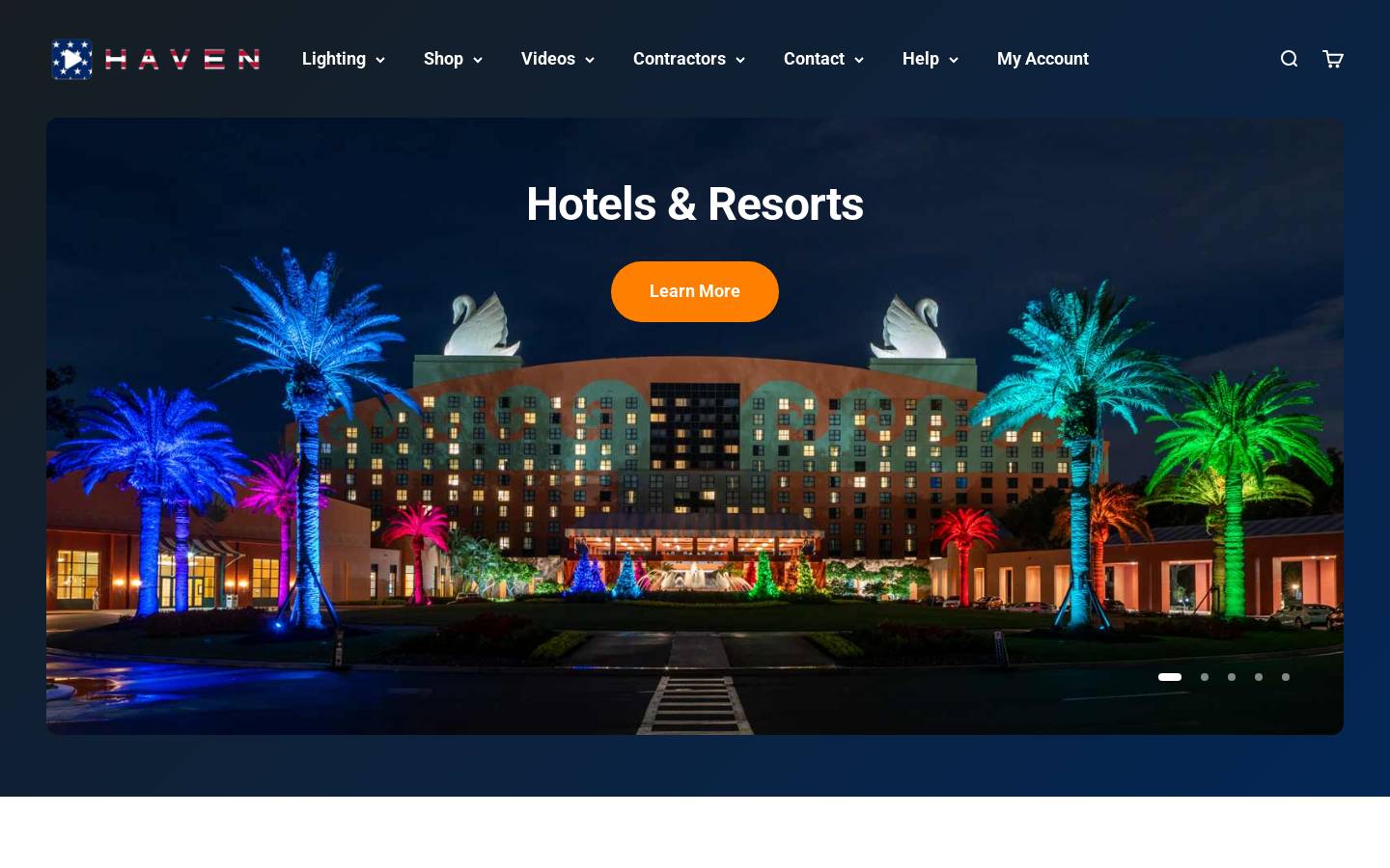 shophaven.com homepage screenshot