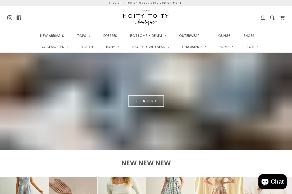 shophoitytoity.com homepage screenshot