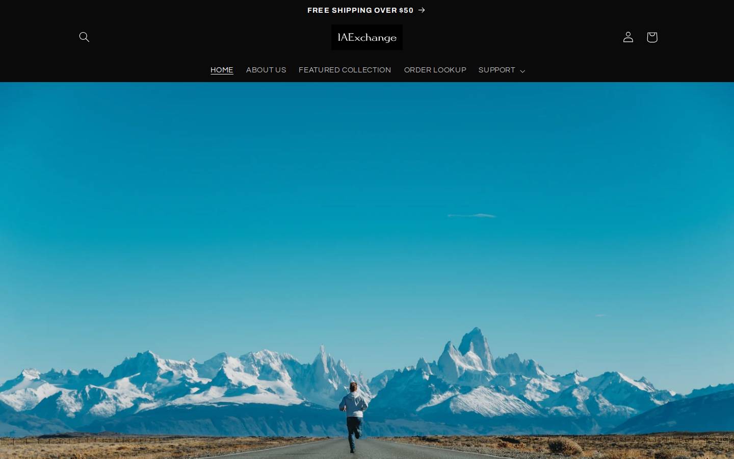 shopiaexchange.com homepage screenshot