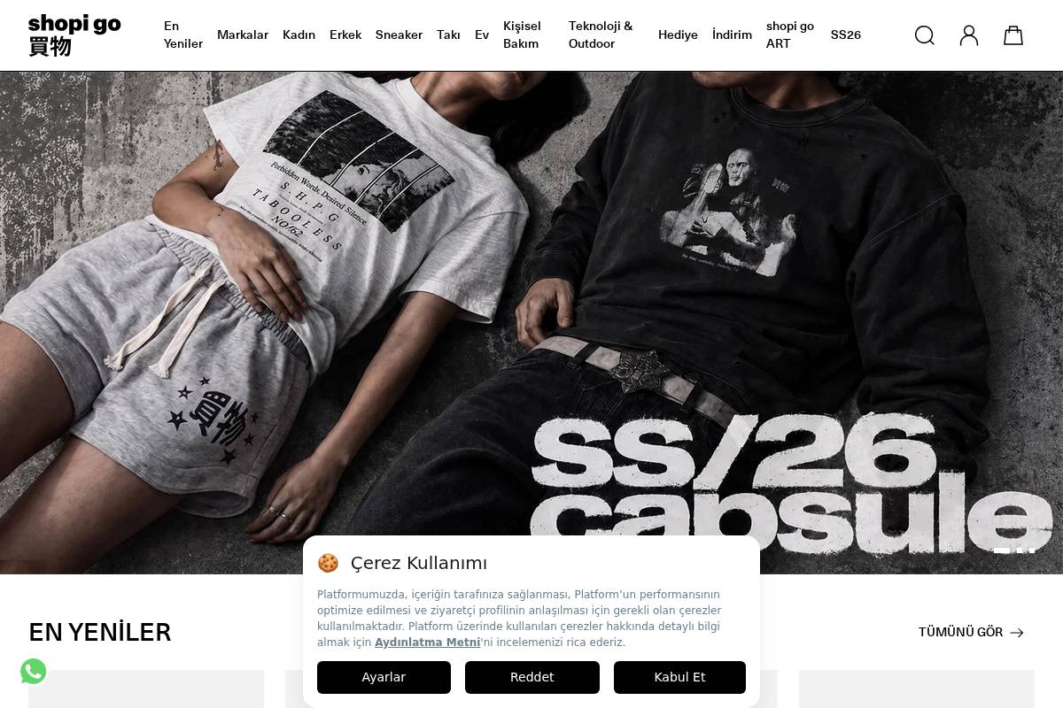shopigo.com homepage screenshot