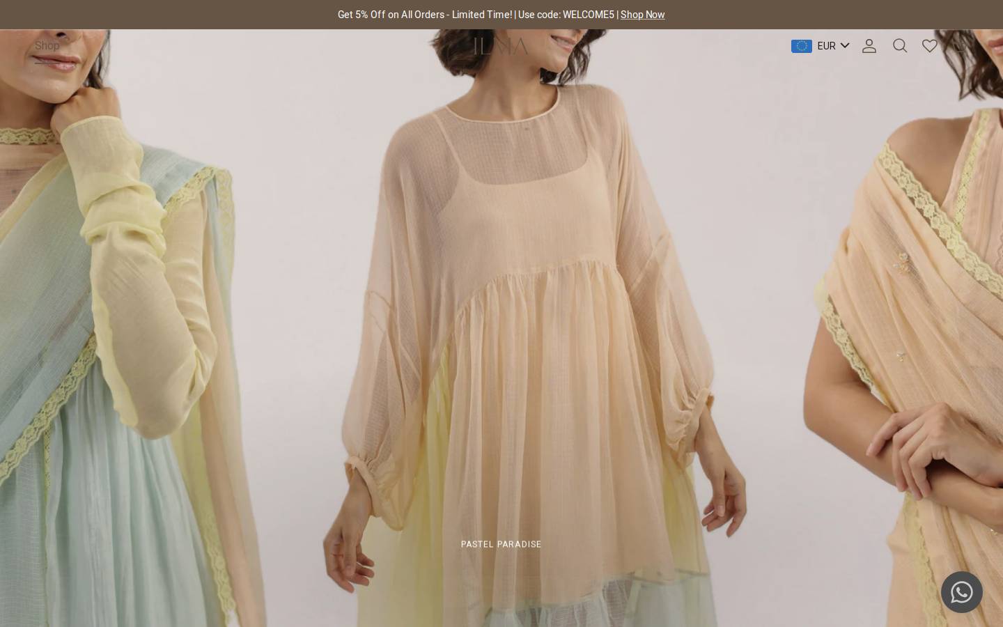 Shopilma homepage screenshot