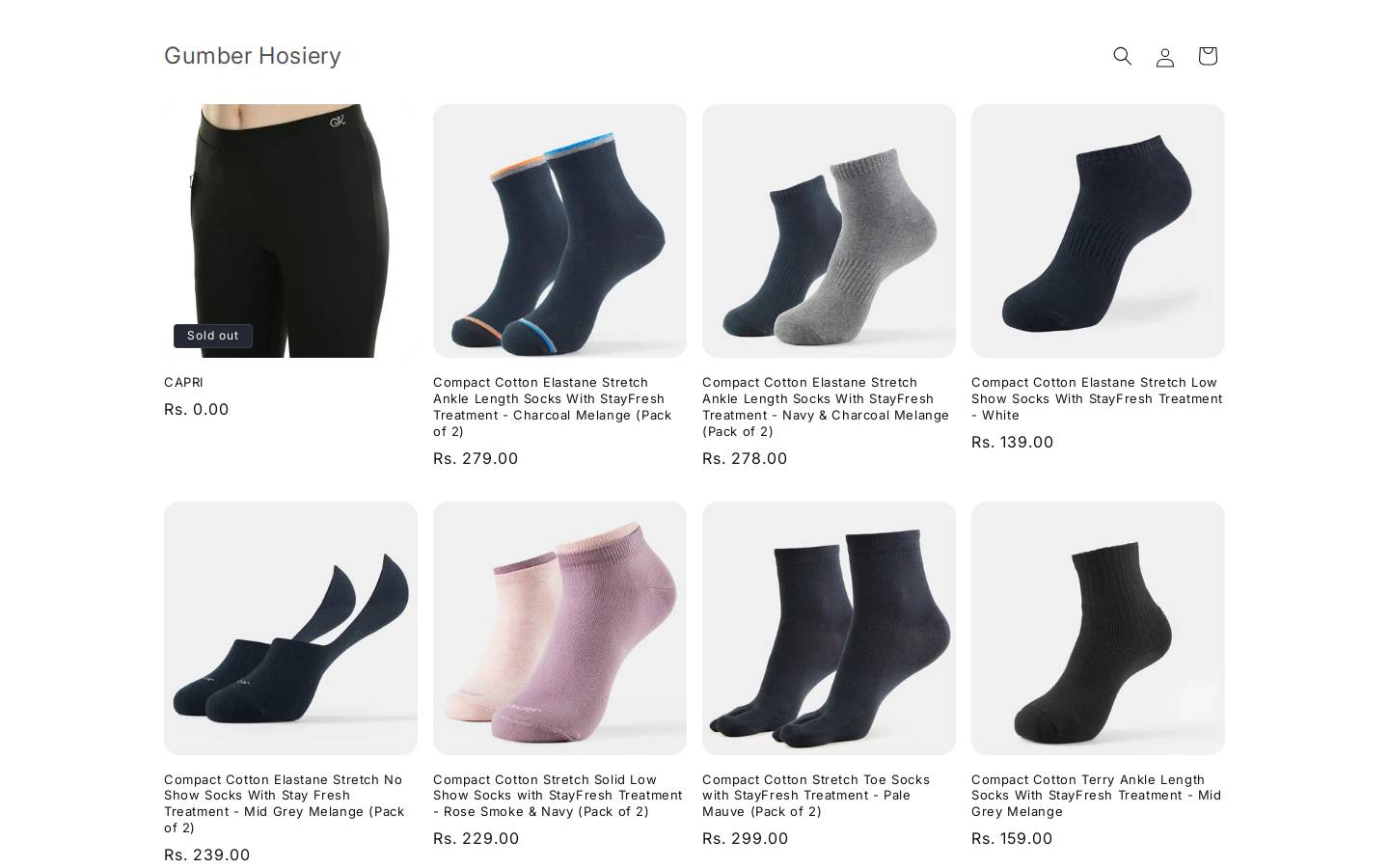 shopinnerwear.com homepage screenshot