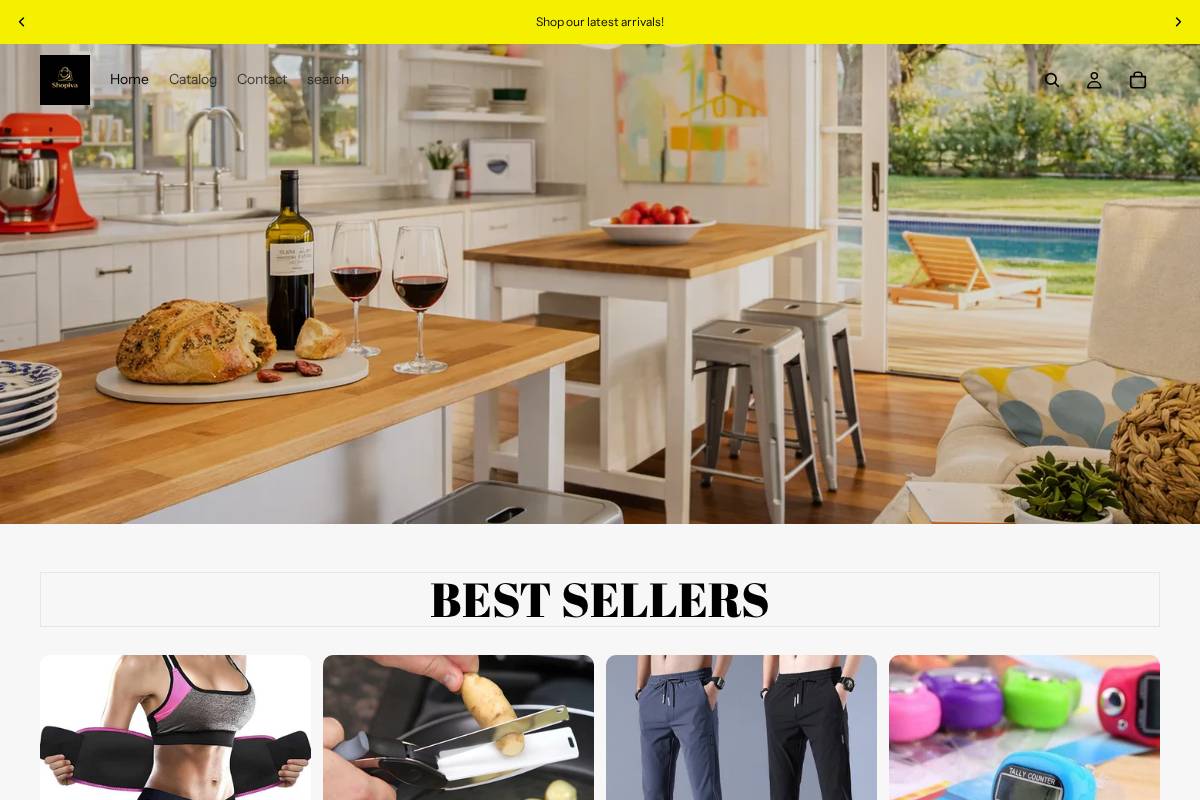 shopiva.ind.in homepage screenshot