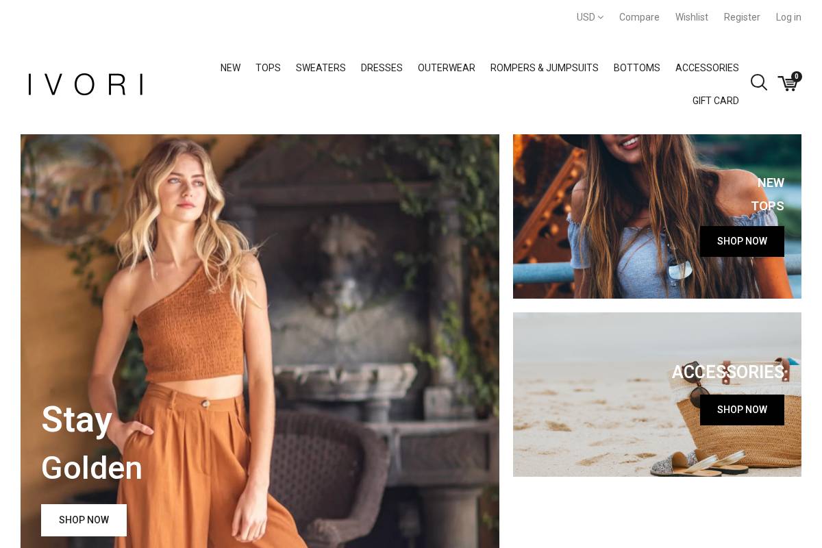 shopivori.com homepage screenshot
