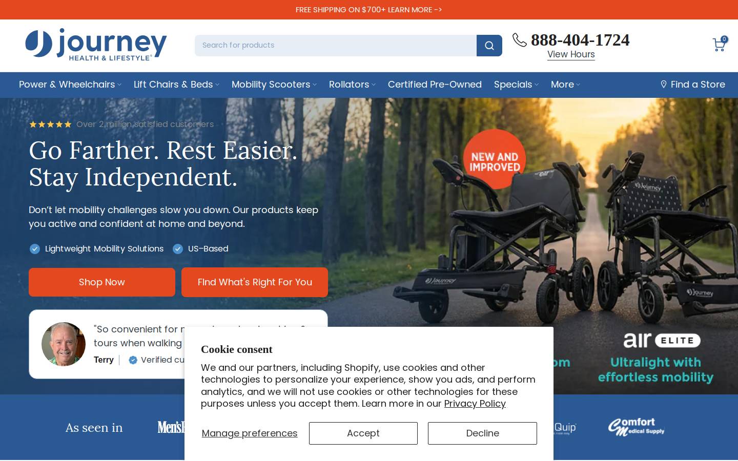 shopjourney.com homepage screenshot