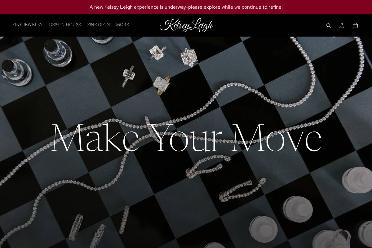 shopkelseyleigh.com homepage screenshot