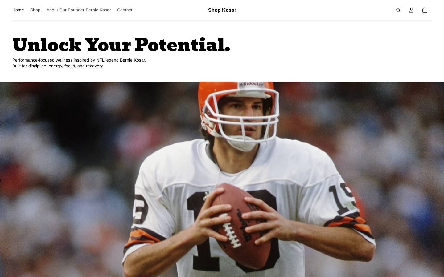 shopkosar.com homepage screenshot