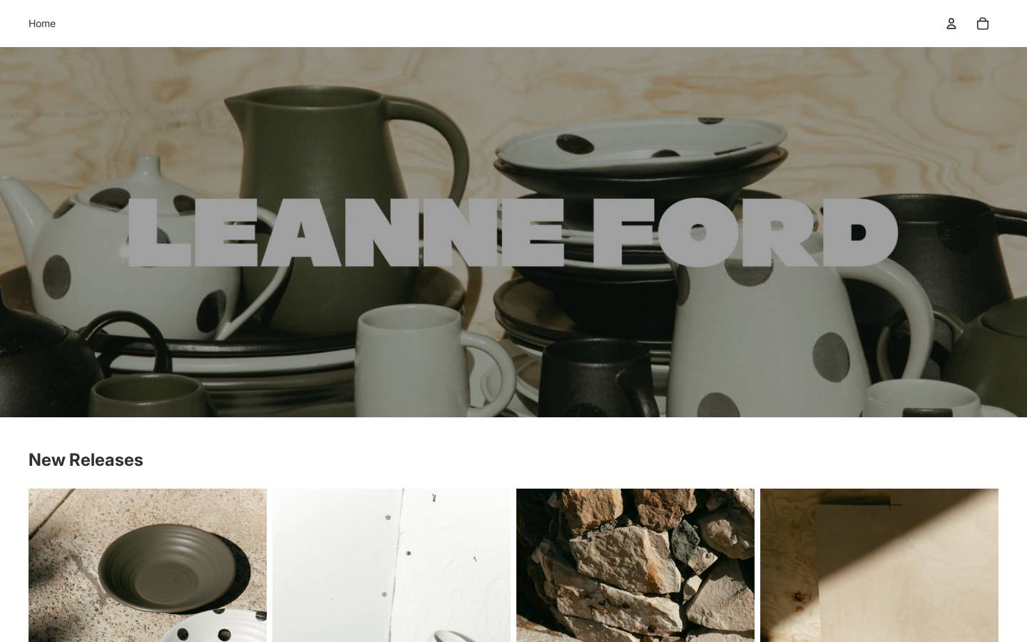 shopleanneford.com homepage screenshot