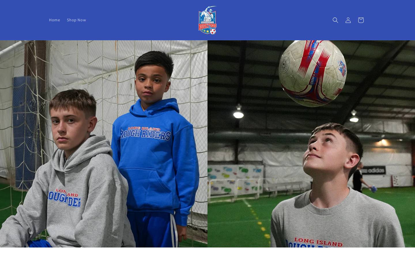 shopliroughriders.com homepage screenshot