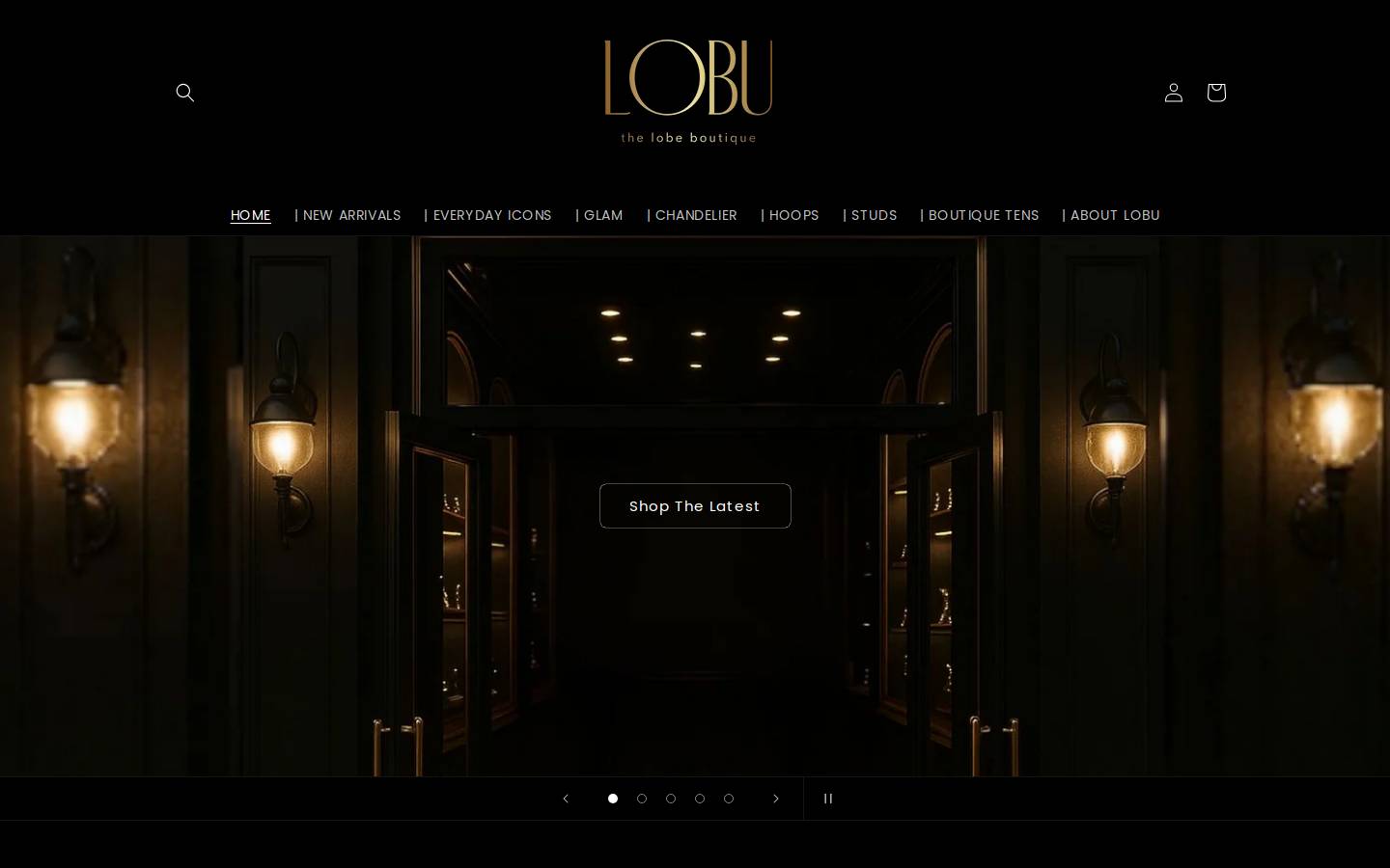 shoplobu.com homepage screenshot