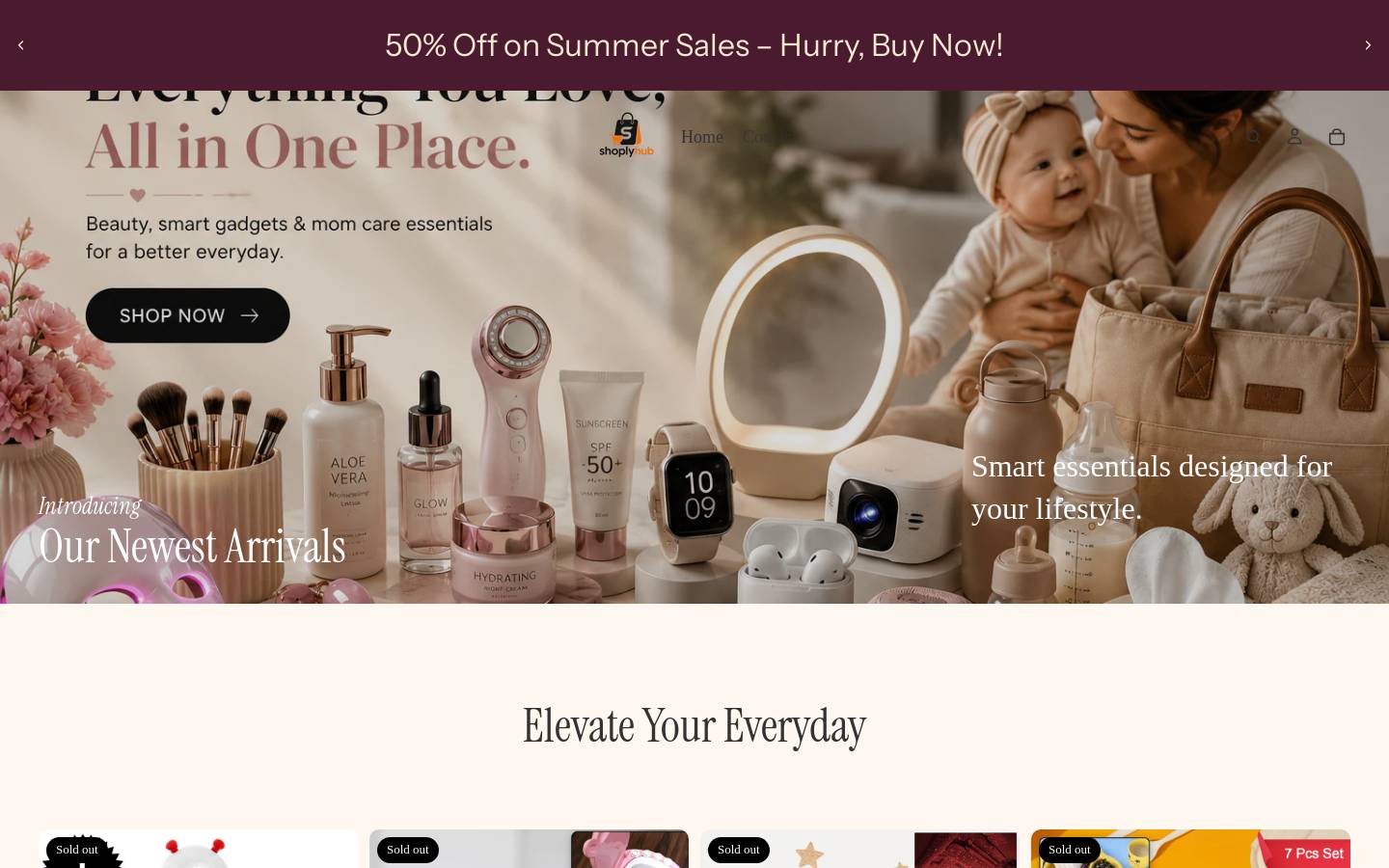 shoplyhub.shop homepage screenshot