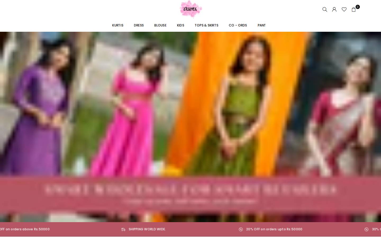 shopmalgova.in homepage screenshot