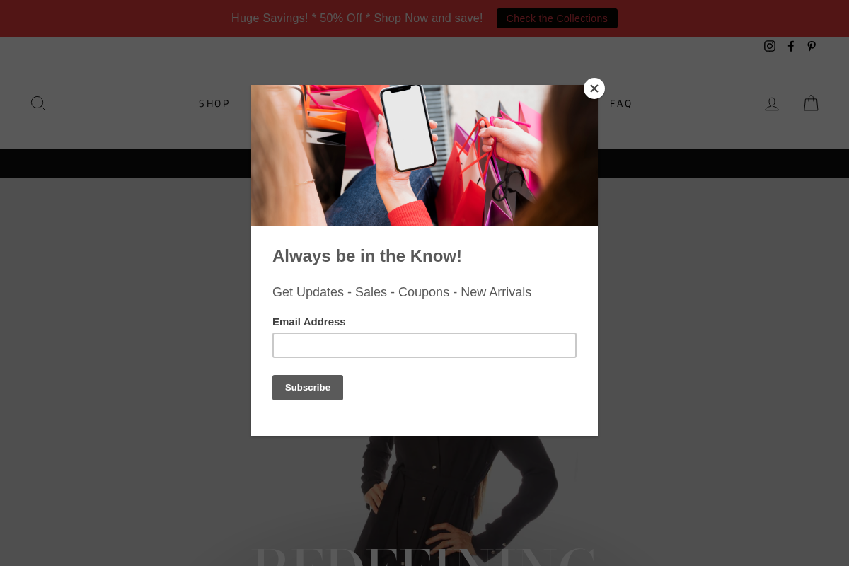 Mezzo Fashion homepage screenshot