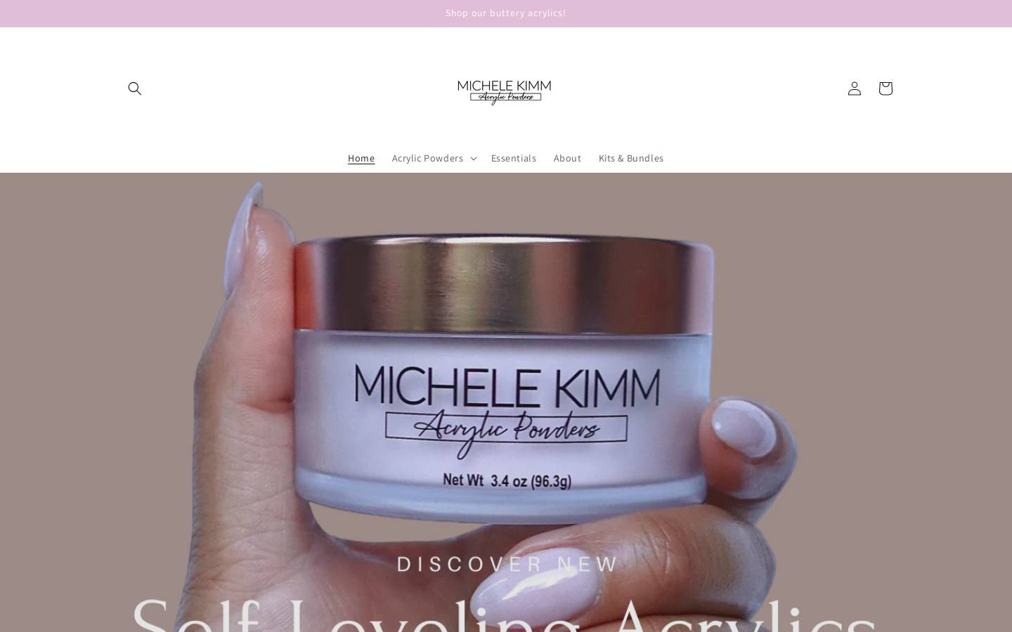 shopmichelekimm.com homepage screenshot