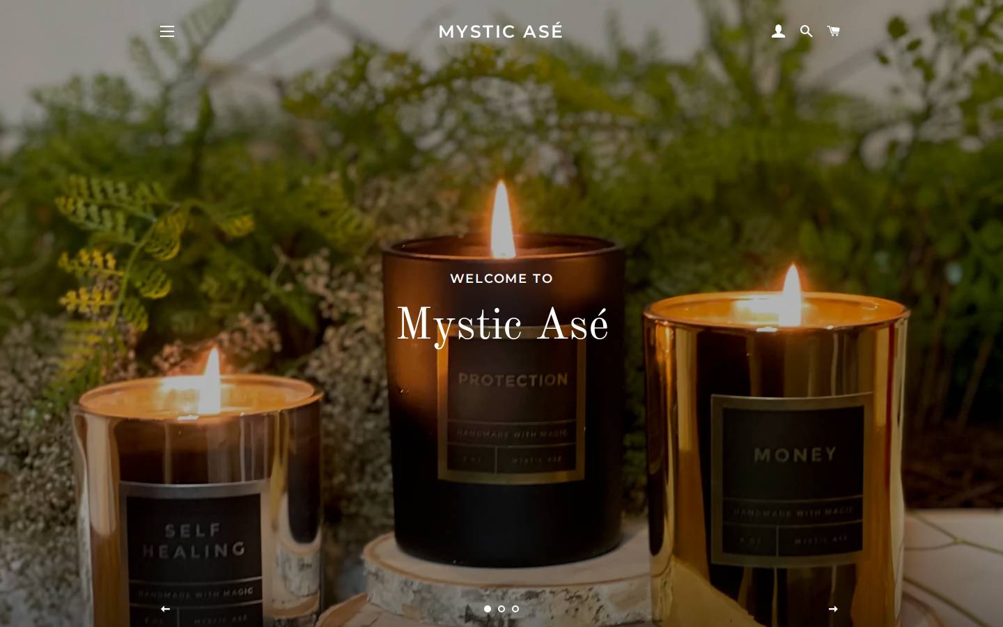 shopmysticase.com homepage screenshot