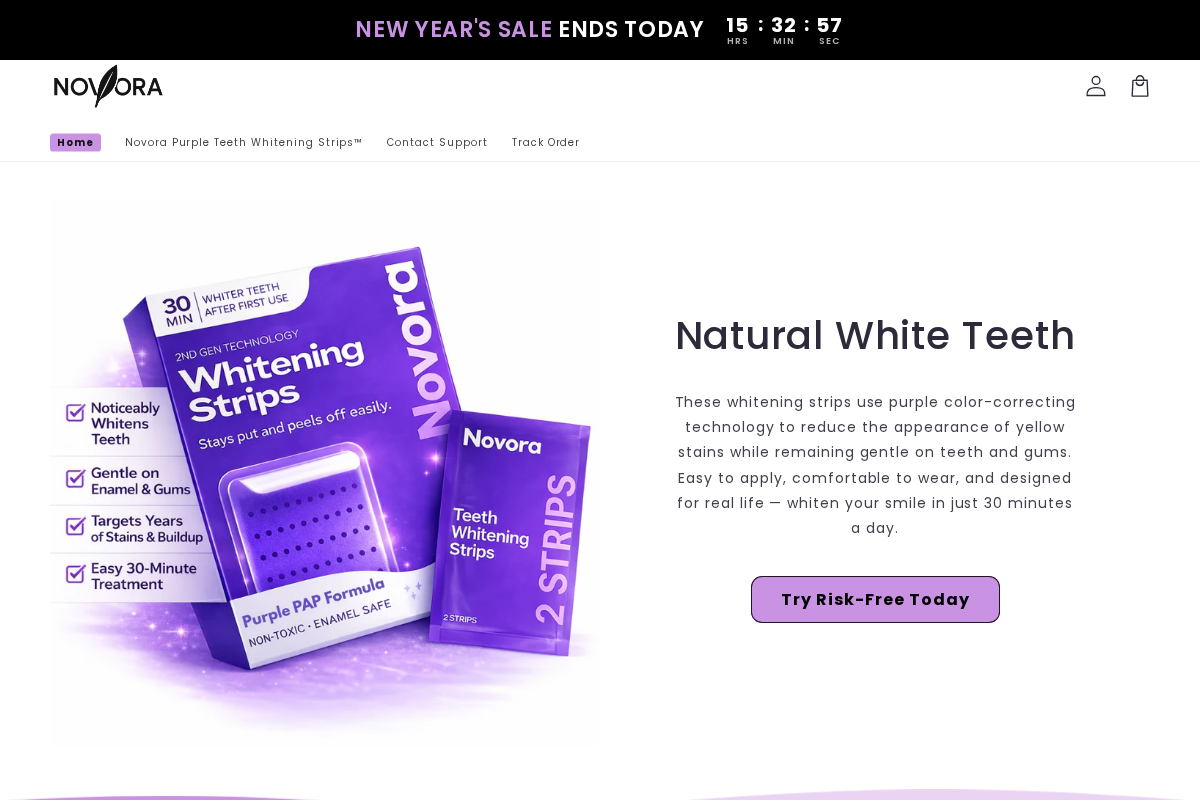 Shopnovora homepage screenshot