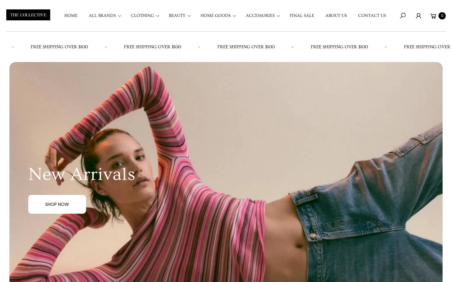 shopnurturespa.com homepage screenshot