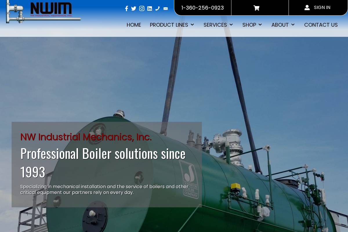 shopnwim.us homepage screenshot