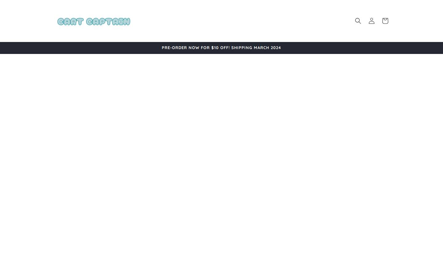 shoppingcartsteeringwheel.com homepage screenshot