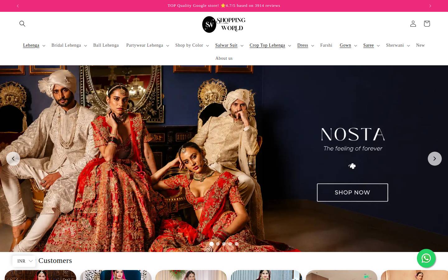 Shoppingworldyt homepage screenshot