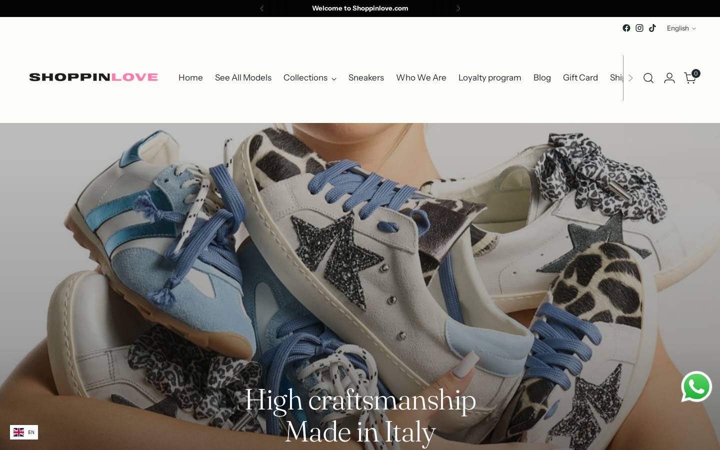 Shoppinlove - Viviana Vi®️ homepage screenshot
