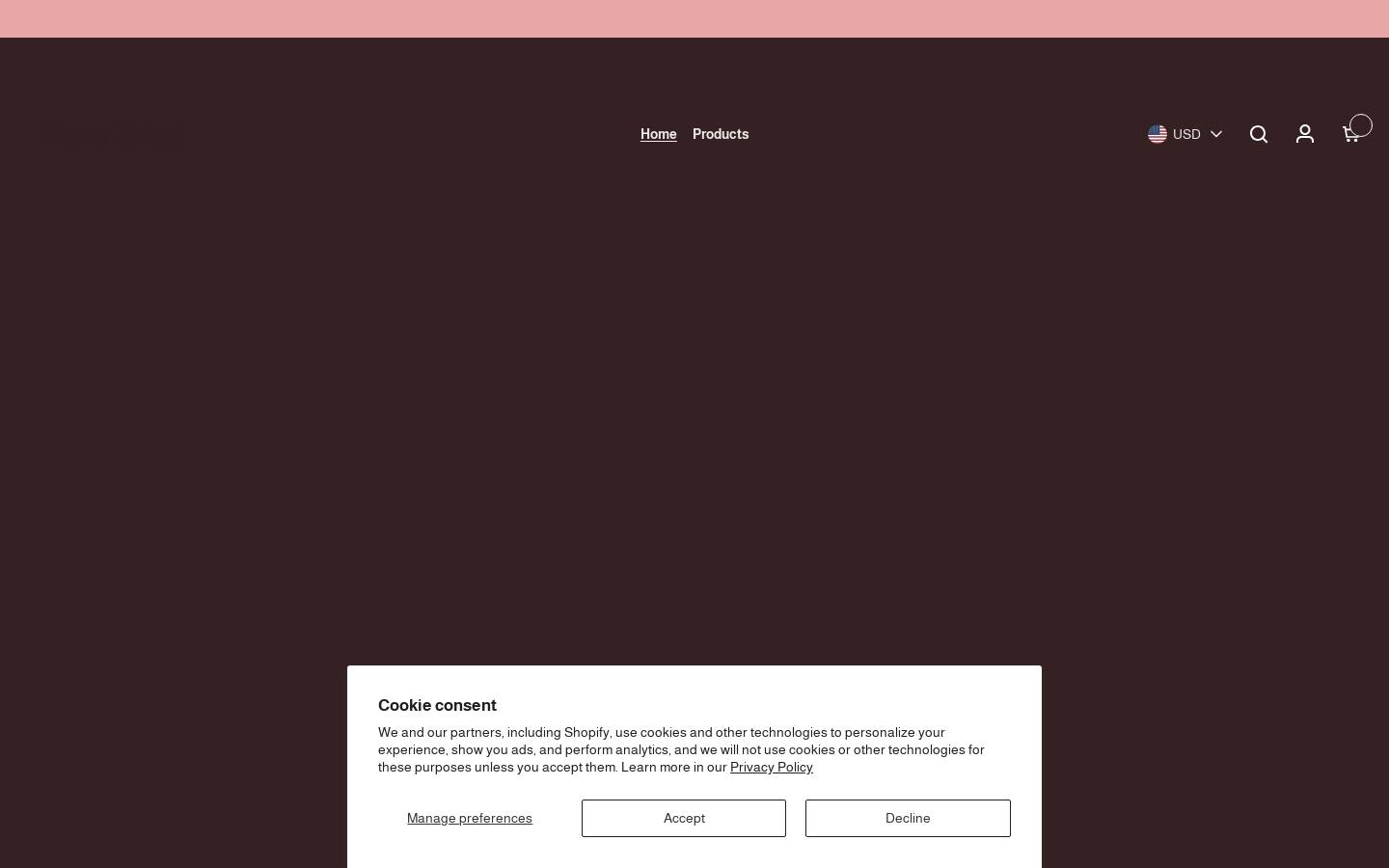 shopprettymind.com homepage screenshot