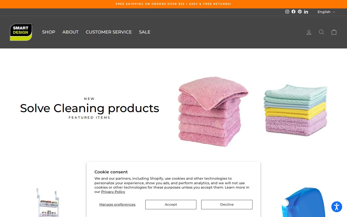 Shoppromart homepage screenshot