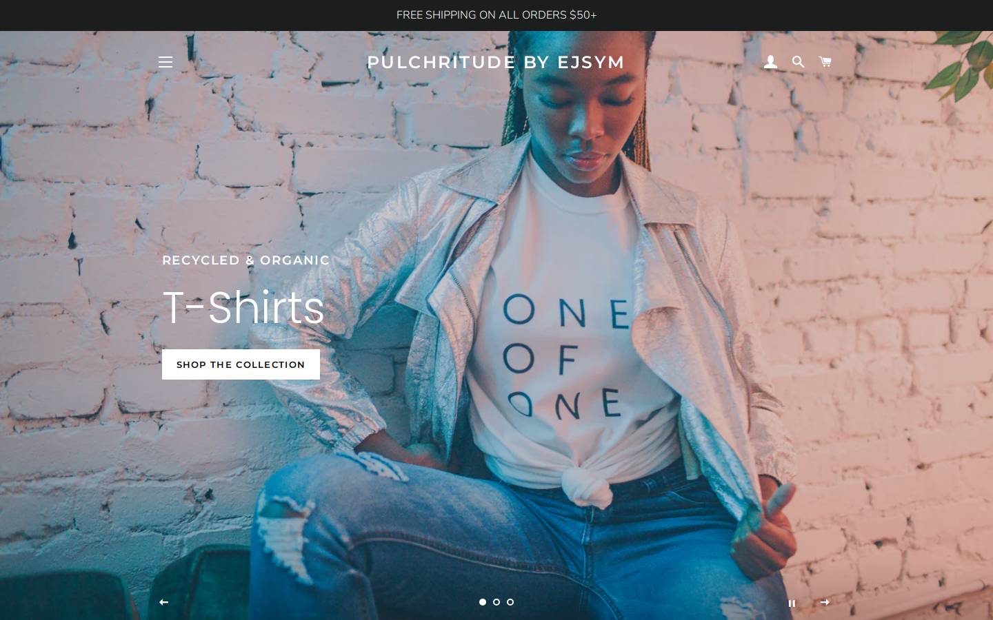 shoppulchritude.com homepage screenshot