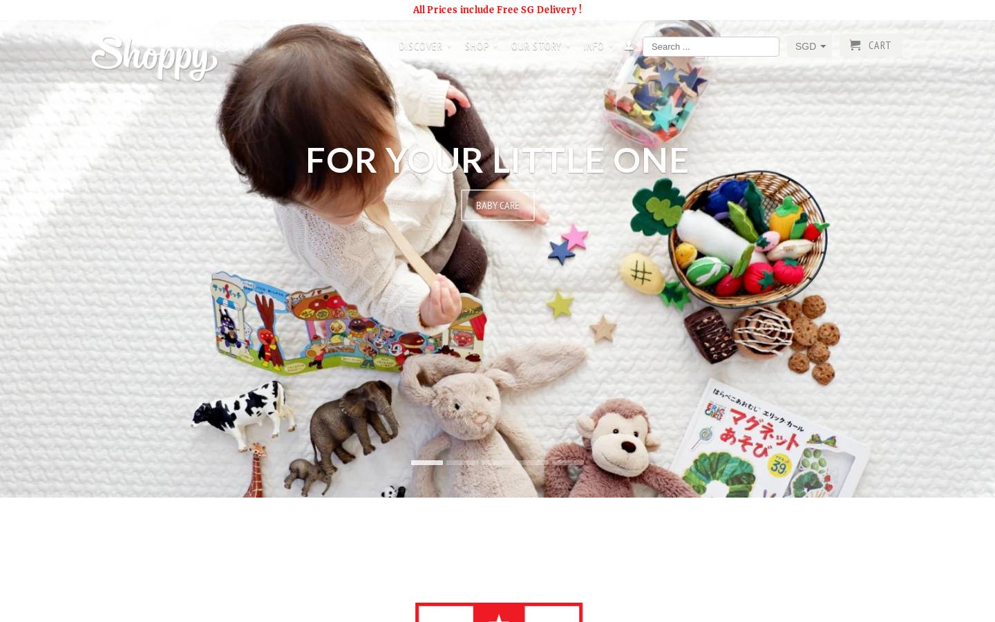 shoppy.sg homepage screenshot