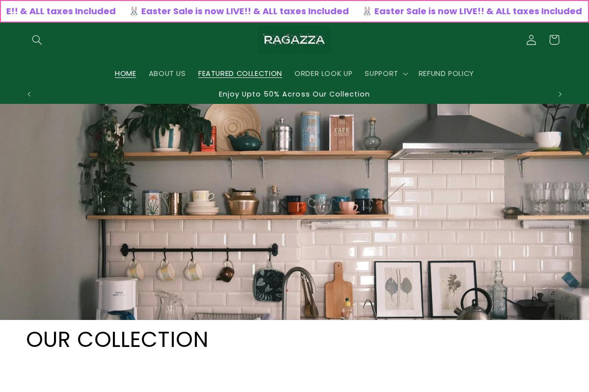 Ragazza homepage screenshot