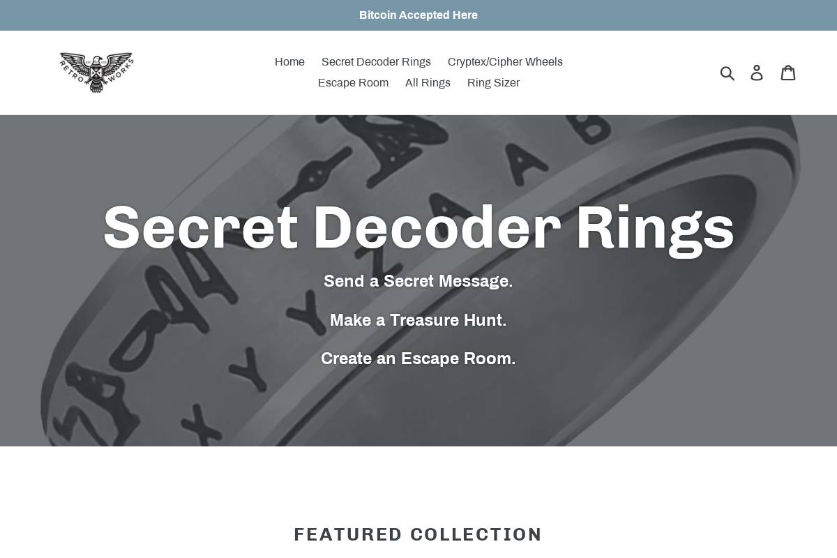 shopretroworks.com homepage screenshot