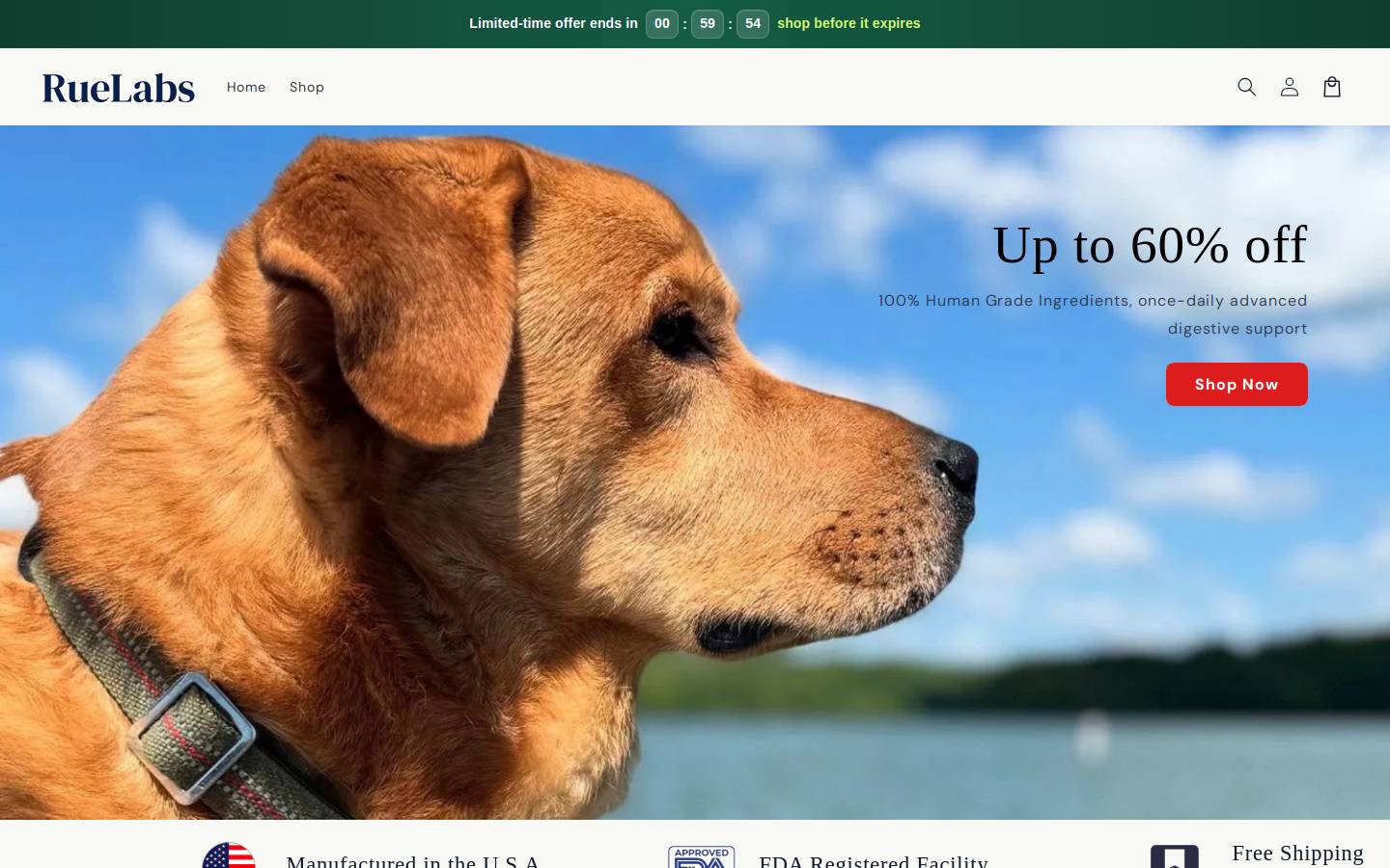 shoprileyco.com homepage screenshot