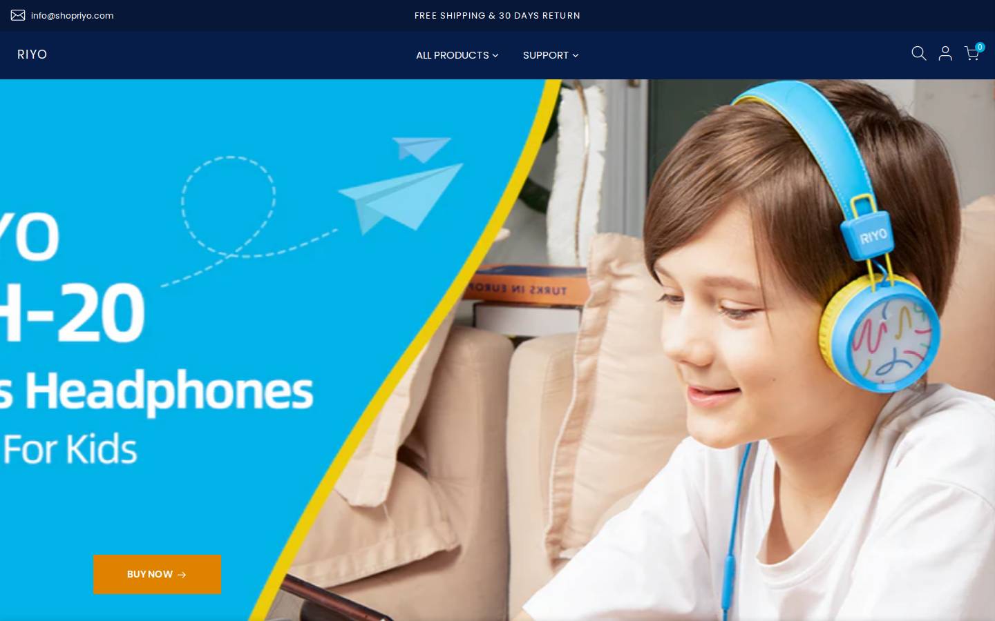 shopriyo.com homepage screenshot