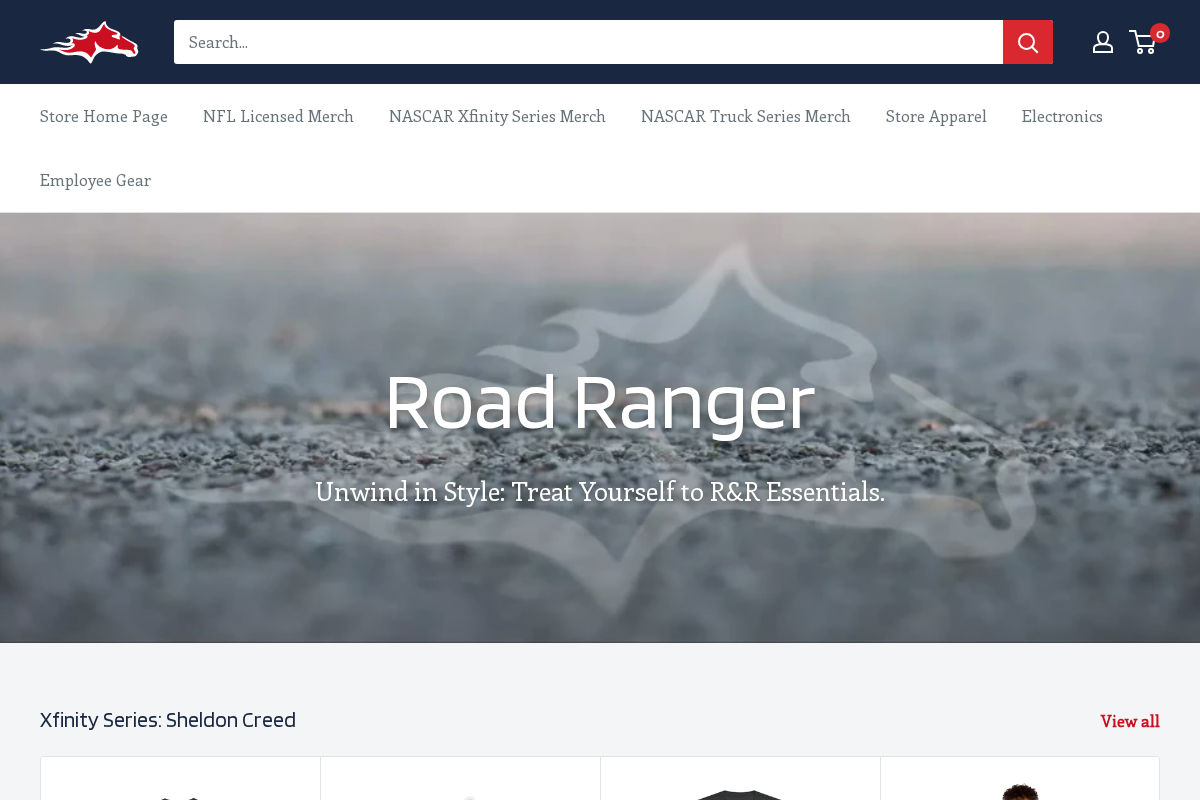 Road Ranger USA homepage screenshot