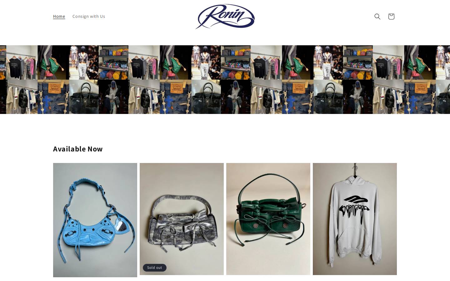 shopronin.com homepage screenshot