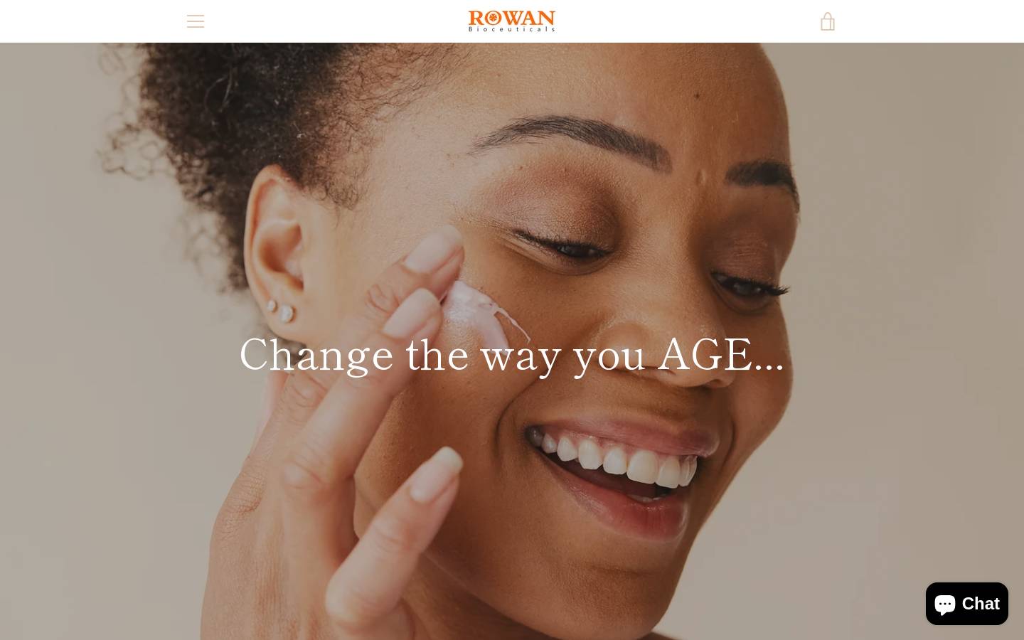shoprowan.in homepage screenshot