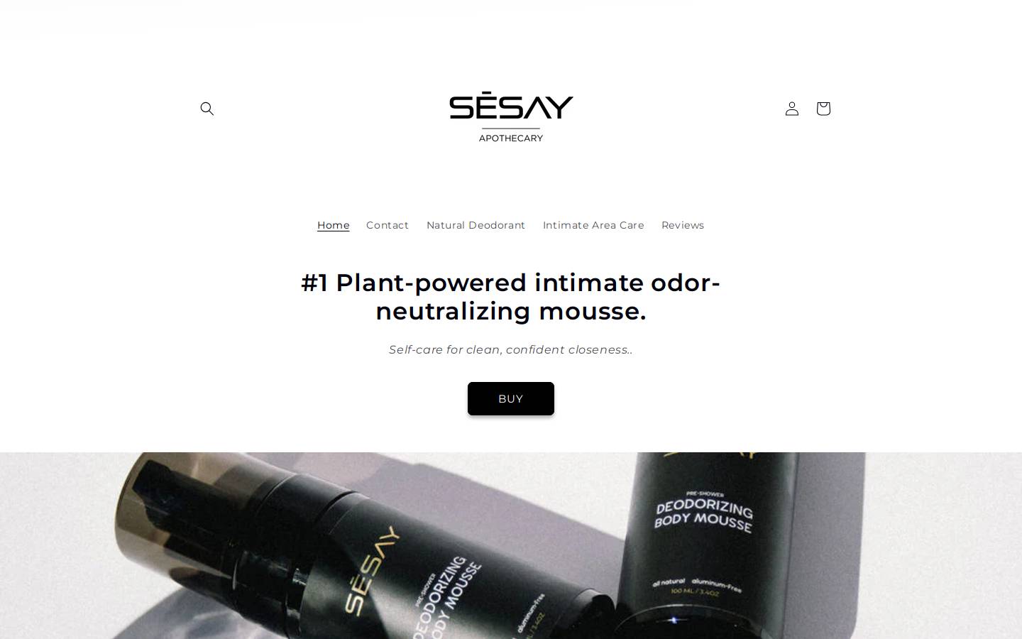 shopsesay.com homepage screenshot