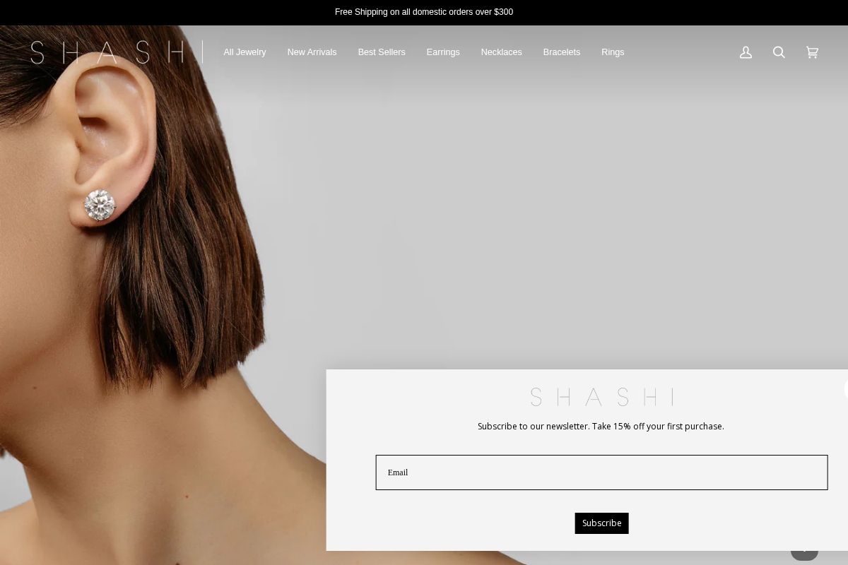 Shashi homepage screenshot