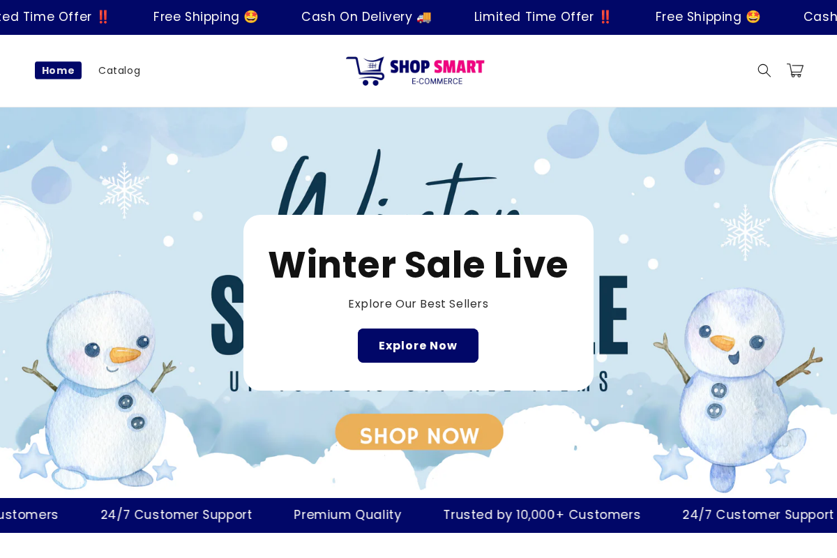 shopsmarts.store homepage screenshot
