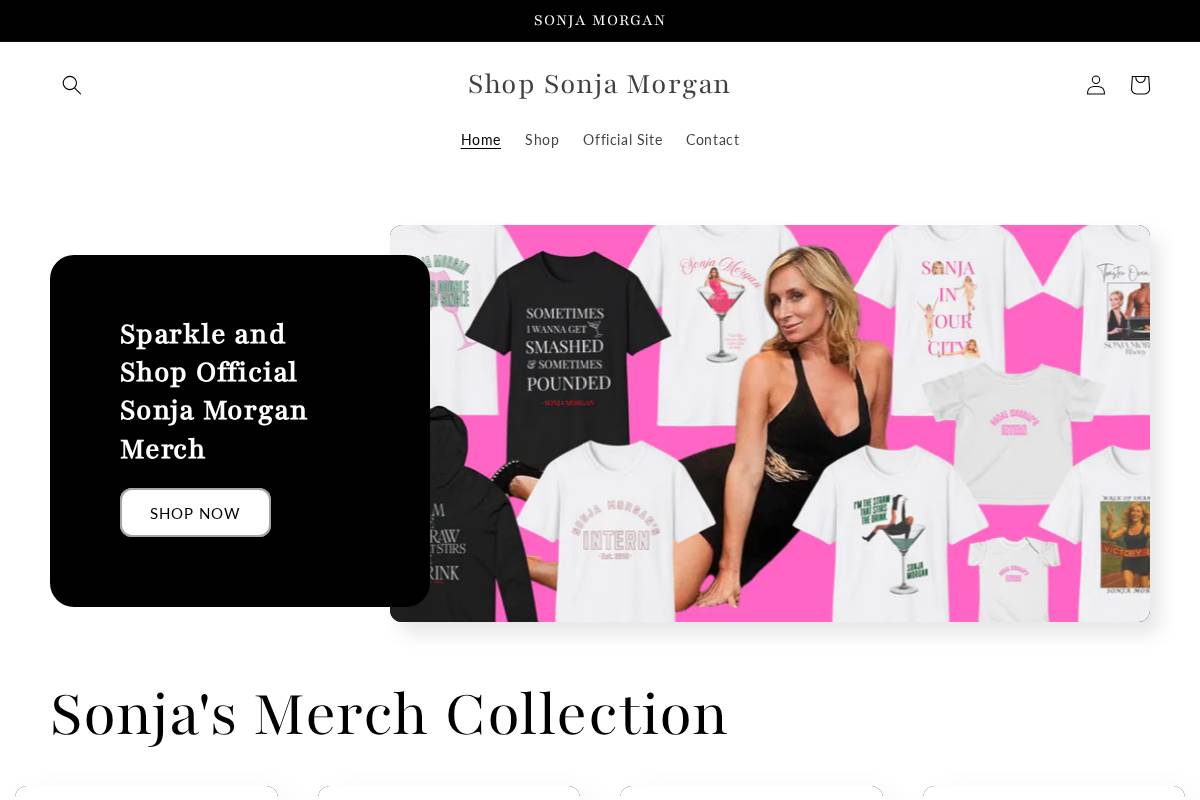 shopsonjamorgan.com homepage screenshot