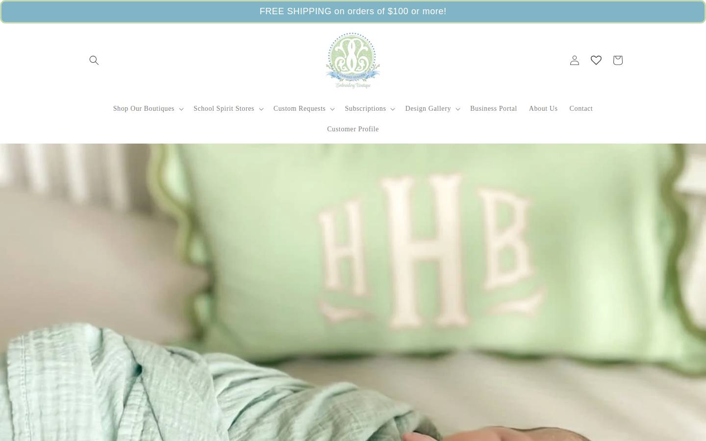 shopsouthernsignature.com homepage screenshot