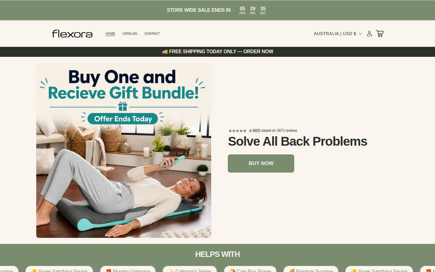 shopsquishy.com homepage screenshot